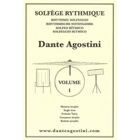 Dante agostini solfège rythmique volume 1