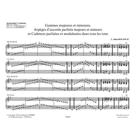 partition gammes piano avignon