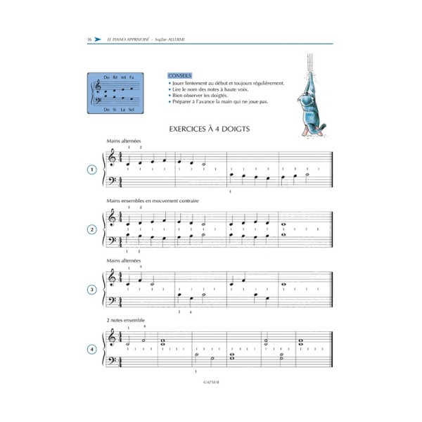 partition le piano apprivoise