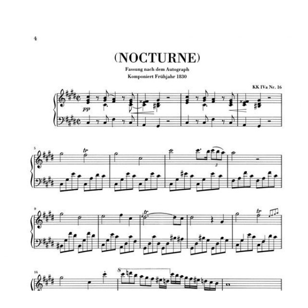 partition chopin nocturne