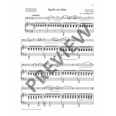 partition best of double bass classics