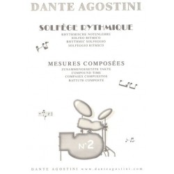 Agostini Solfège rythmique volume 2 avignon