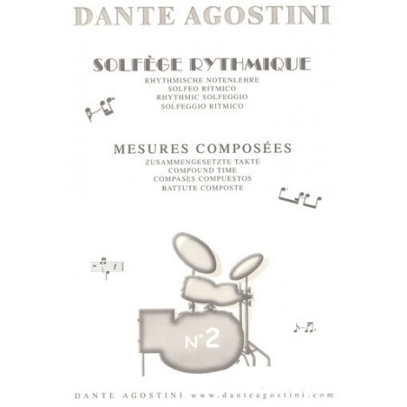 Agostini Solfège rythmique volume 2 avignon