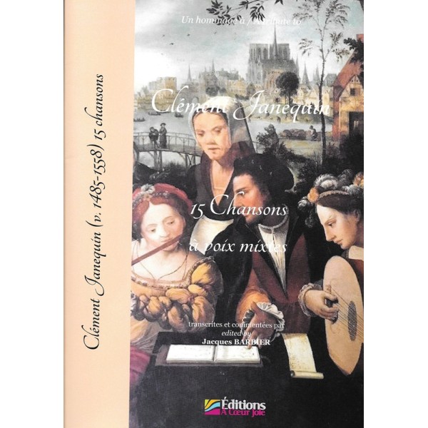 clement janequin15 chansons partition
