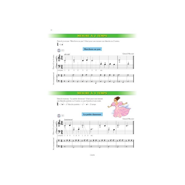 partition a la decouverte du piano