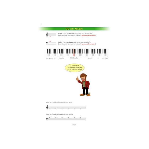 partition a la decouverte du piano