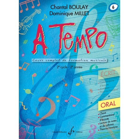 partition a tempo volume 6 oral