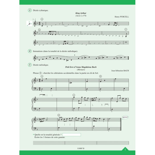 partition a tempo volume 6 ecrit