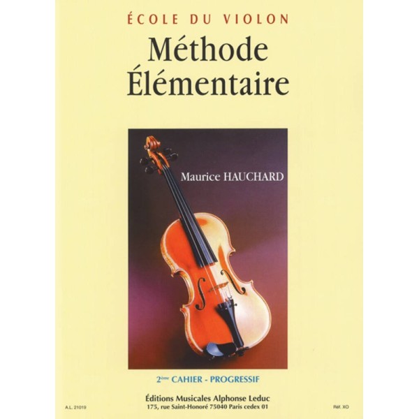 partition hauchard methode elementaire violon