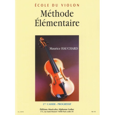 partition hauchard methode elementaire violon