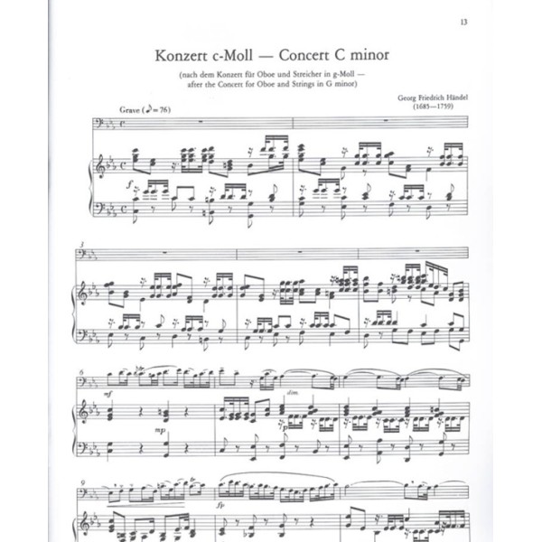 partition sonates baroques pour basson