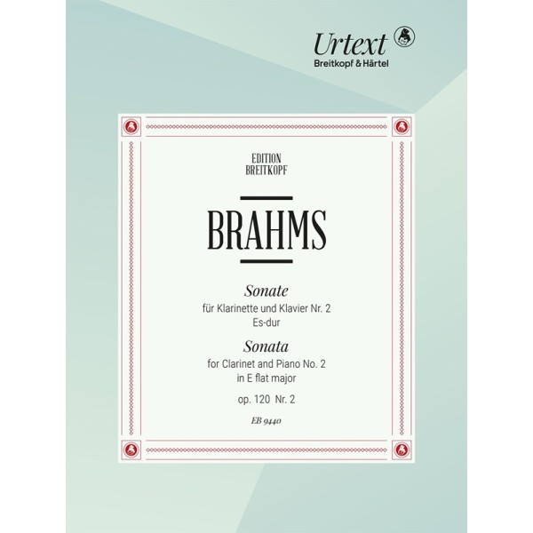 partition brahms sonate clarinette 2