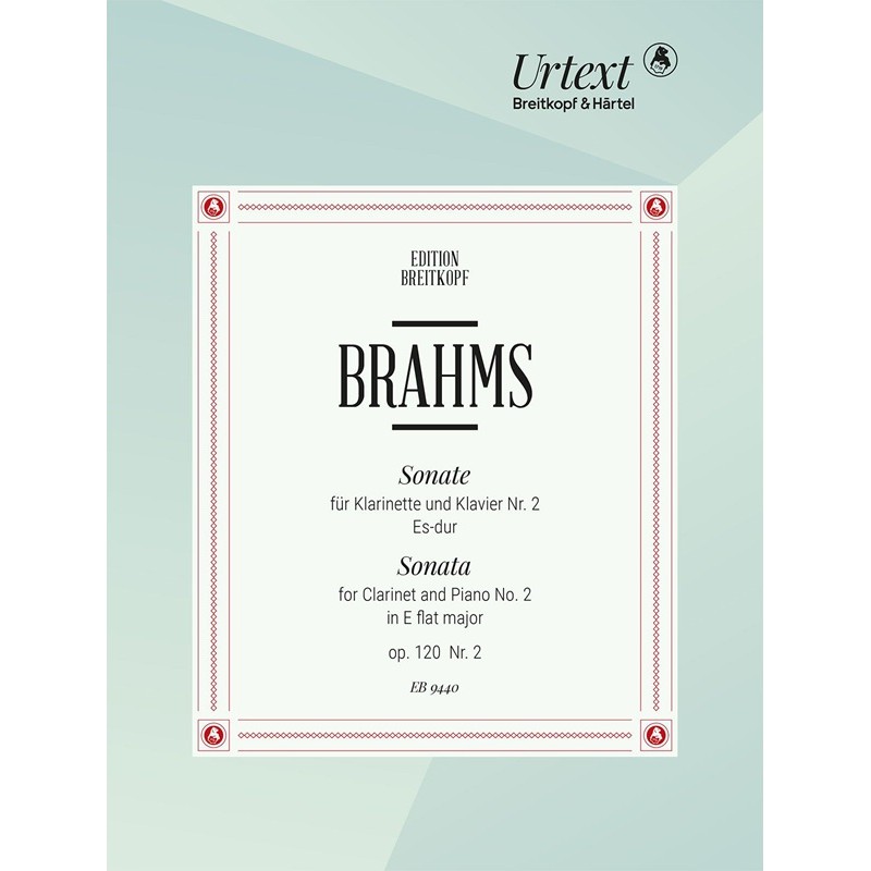 partition brahms sonate clarinette 2