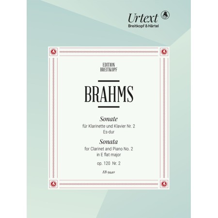 partition brahms sonate clarinette 2
