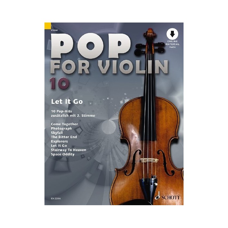 partition violon pop for violin