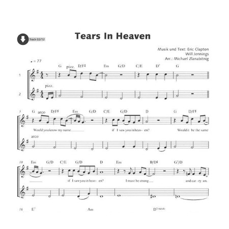 partition violon pop for violin