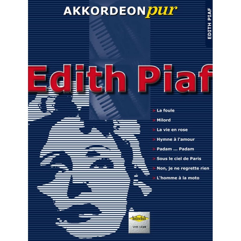 partition edith piaf pour accordeon