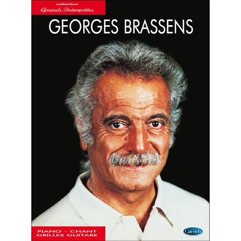 partition georges brassens chant piano