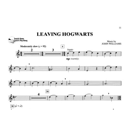 partition harry potter pour trompette