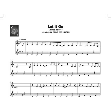 partition les duos disney