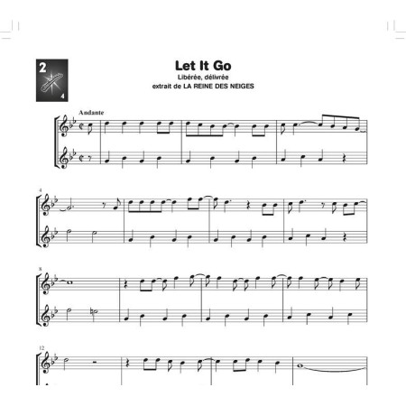 partition les duos disney de haske