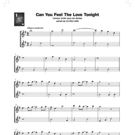 partition les duos disney de haske