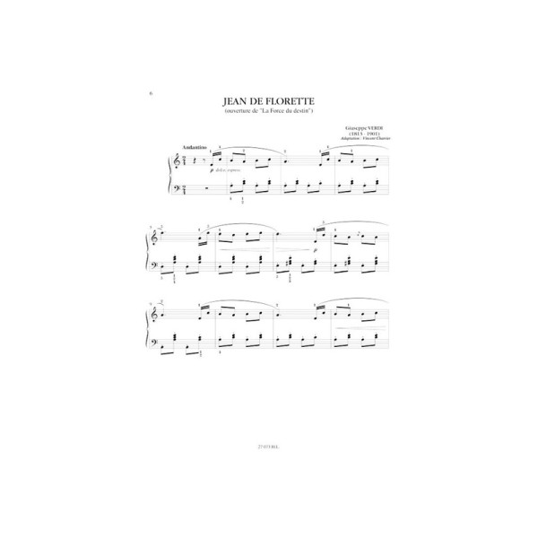 partition le piano fait son cinema