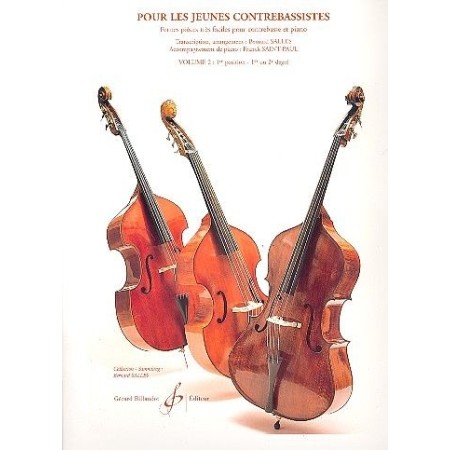 partition pour les jeunes contrebassistes