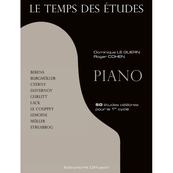 partition piano le temps des etudes