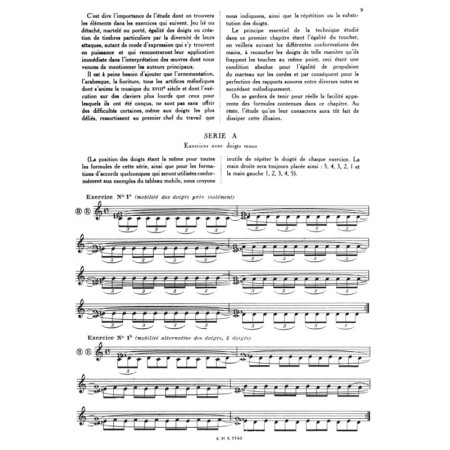 partition cortot principes rationnels de la technique pianistique