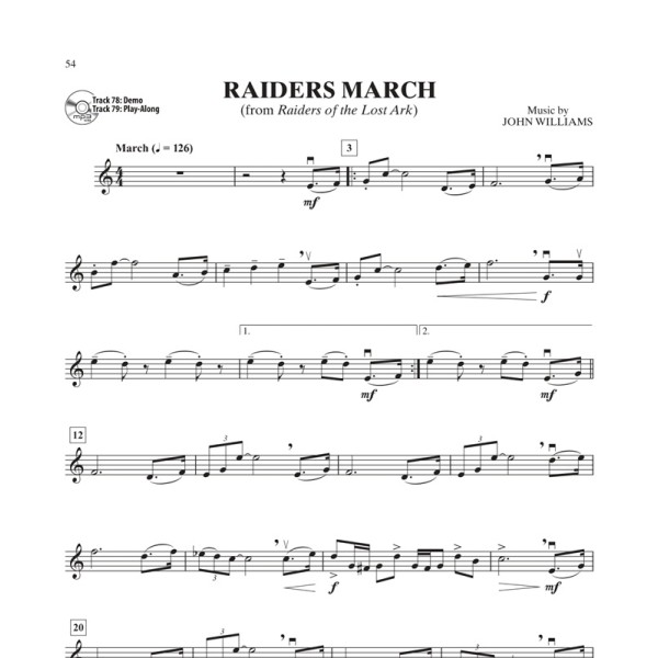 partition musiques de films pour alto