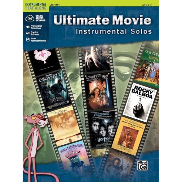 partition musiques de films pour clarinette