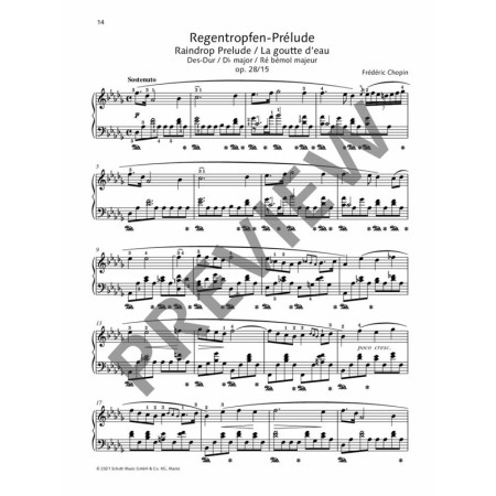 partition piano chopin best of