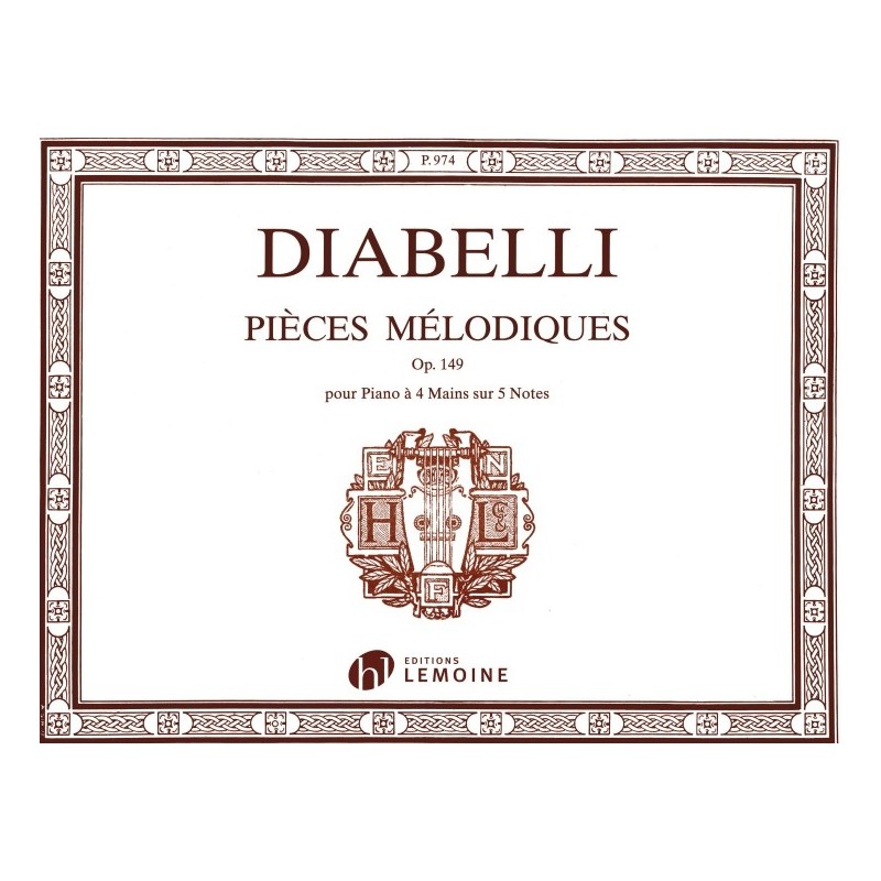 partition diabelli pieces melodiques