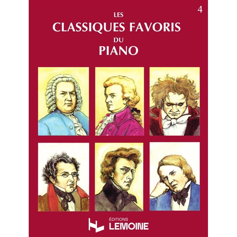 partition les classiques favoris vol4