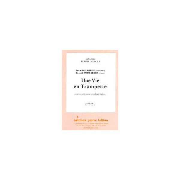 partition une vie en trompette