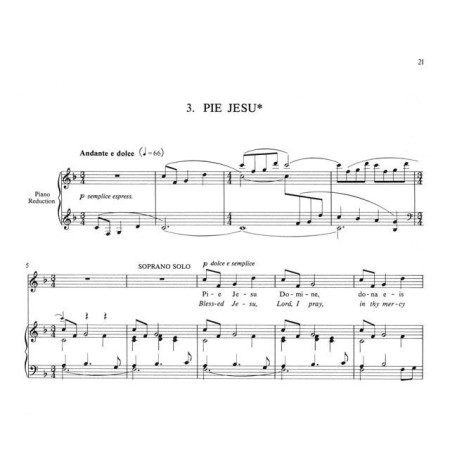 partition requiem de rutter