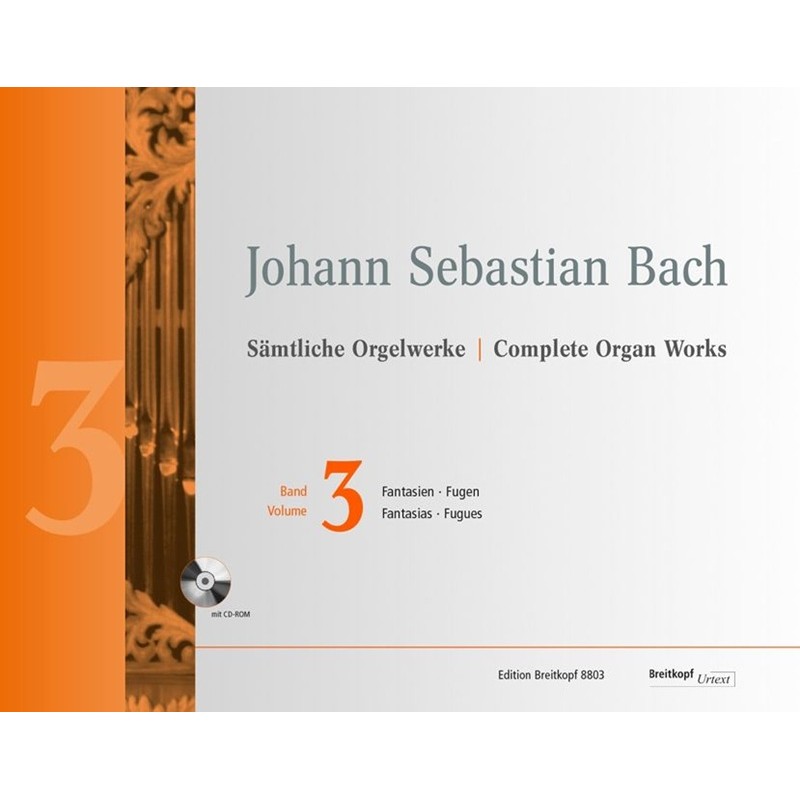 partition orgue oeuvre bach