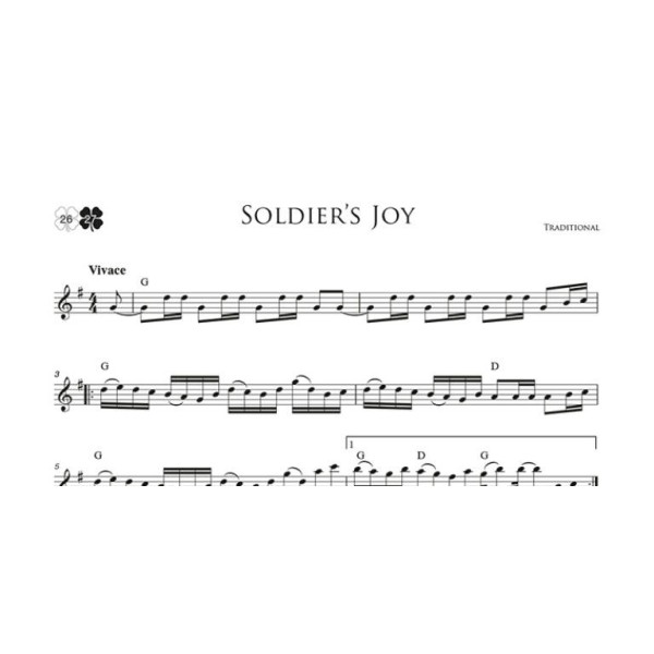 partition irlandaise flute a bec