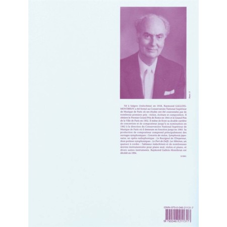 partition gallois montbrun pieces musicales d etudes