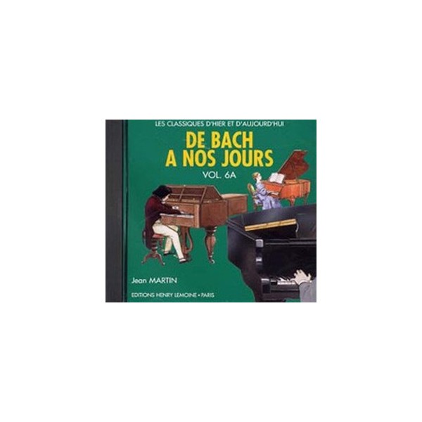 cd de bach a nos jours volume 6a
