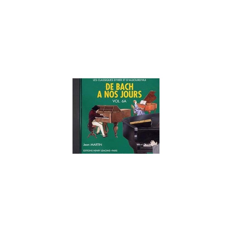 cd de bach a nos jours volume 6a