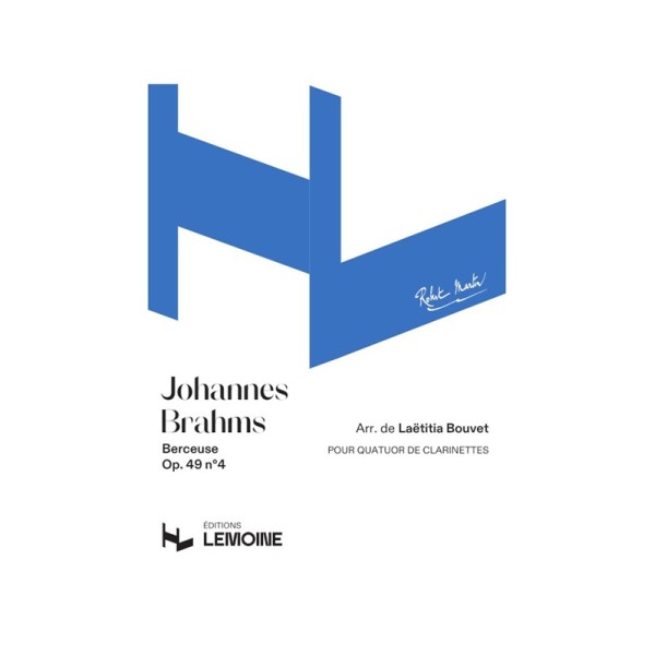 partition berceuse de brahms 4 clarinettes