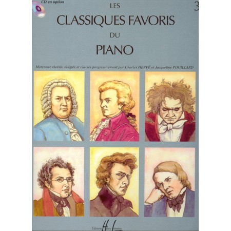 partitions les classiques favoris du piano avignon