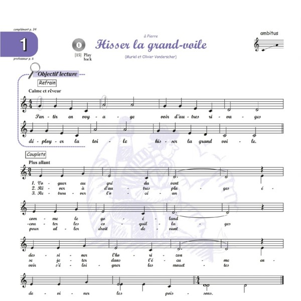 partition chansons enchantées volume 1