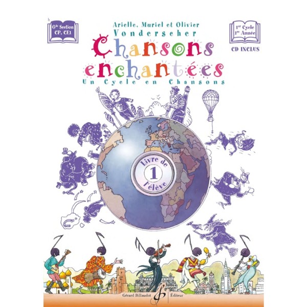 partition chansons enchantées volume 1