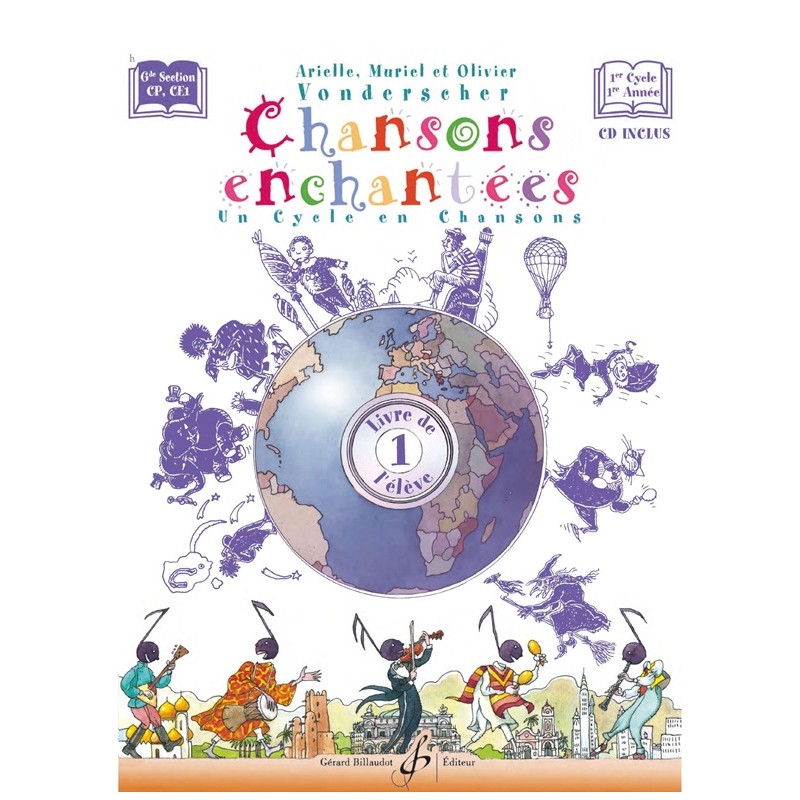 partition chansons enchantées volume 1