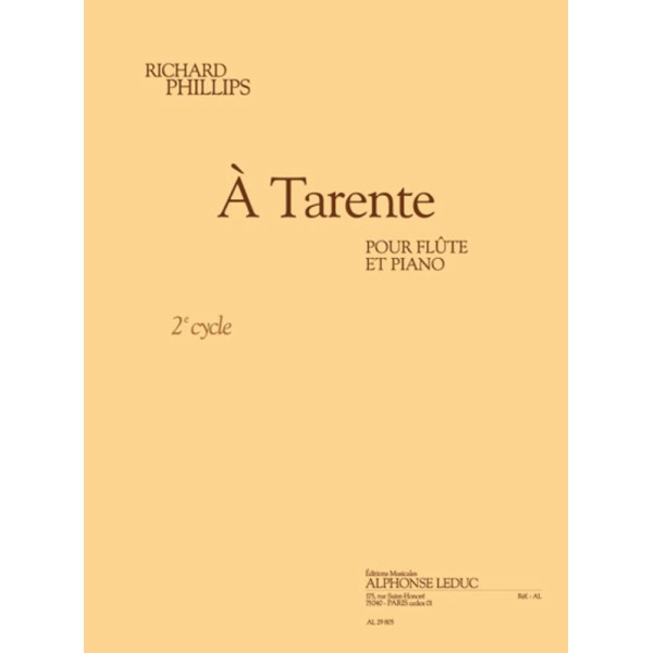 partition a tarente pour flute traversiere