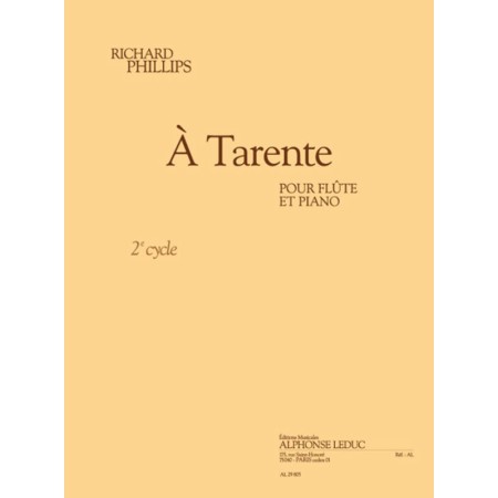 partition a tarente pour flute traversiere