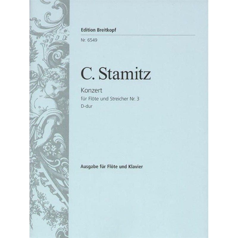 partition concerto re majeur de stamitz flute